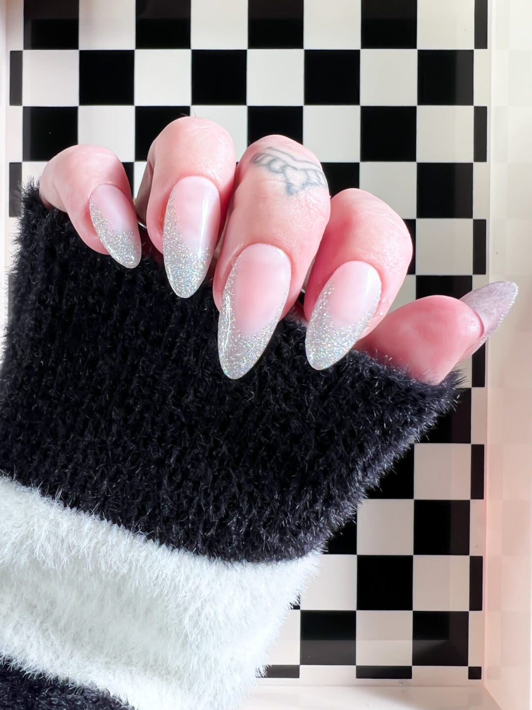 Silver Sparkle | Custom Press On Nails