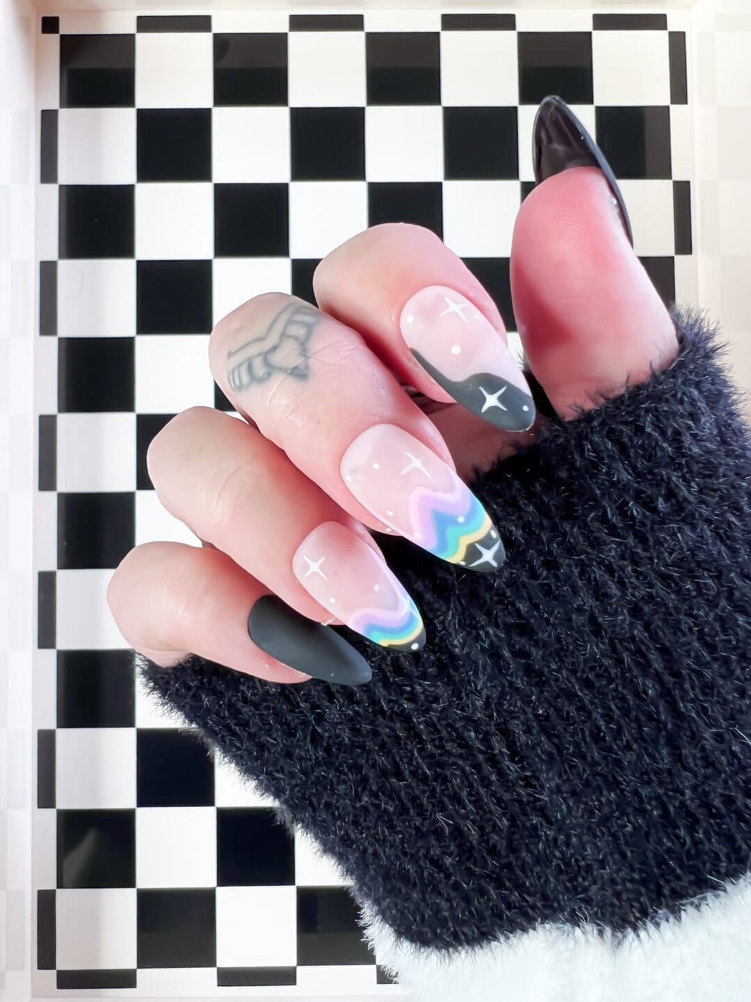Pastel Goth | Custom Press On Nails