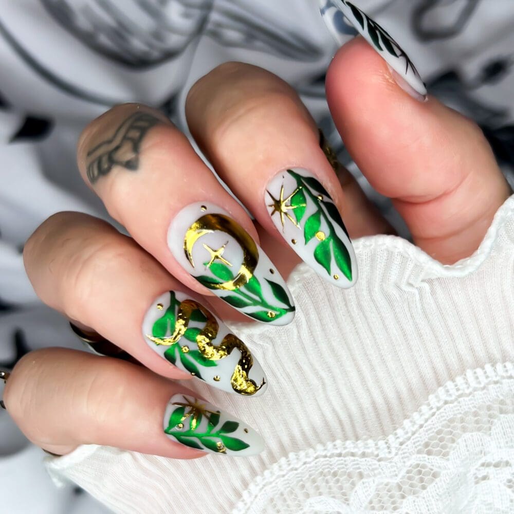 Sisters Of The Moon | Custom Press On Nails