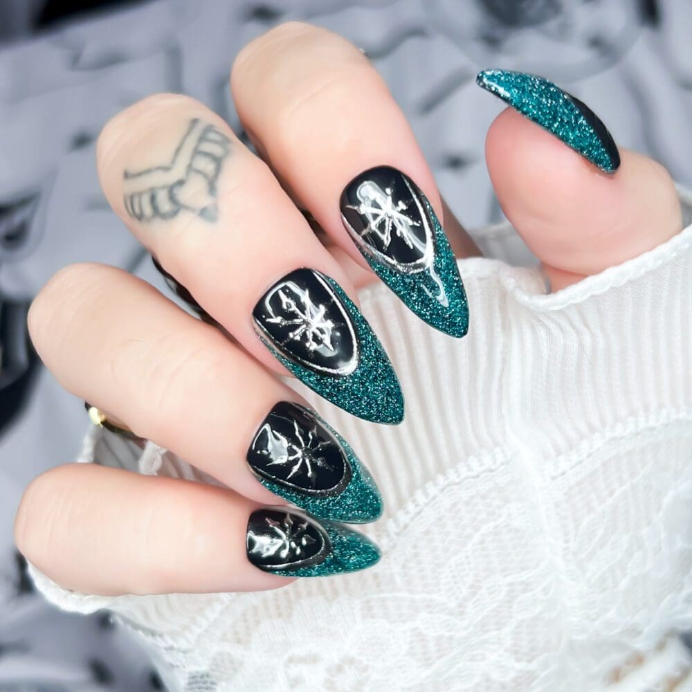 Merry Witch-mas | Custom Press On Nails