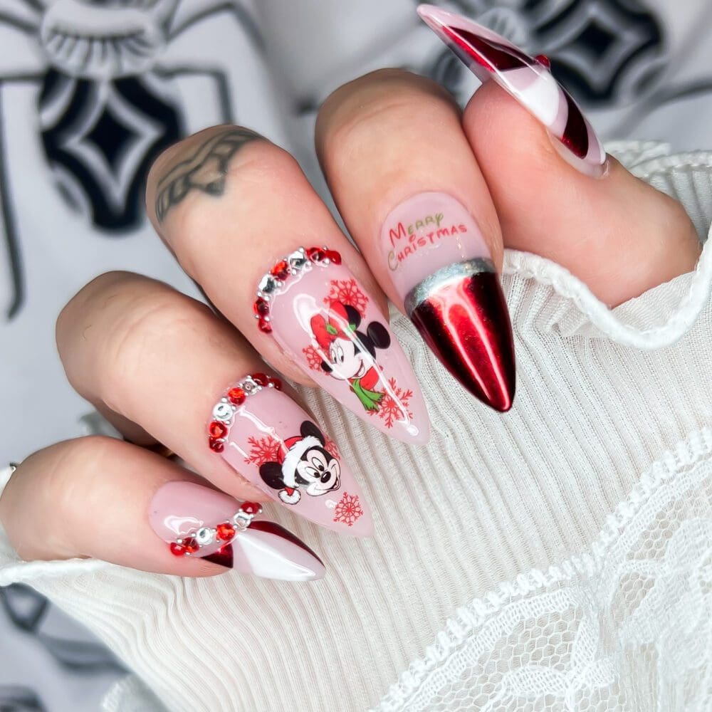Hey Mickey | Custom Press On Nails