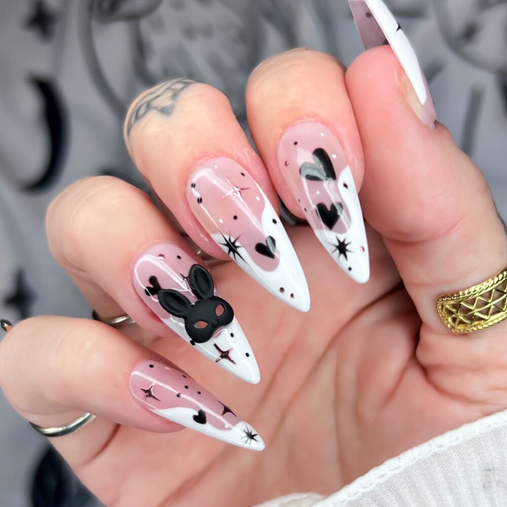 50 Shades | Custom Press On Nails