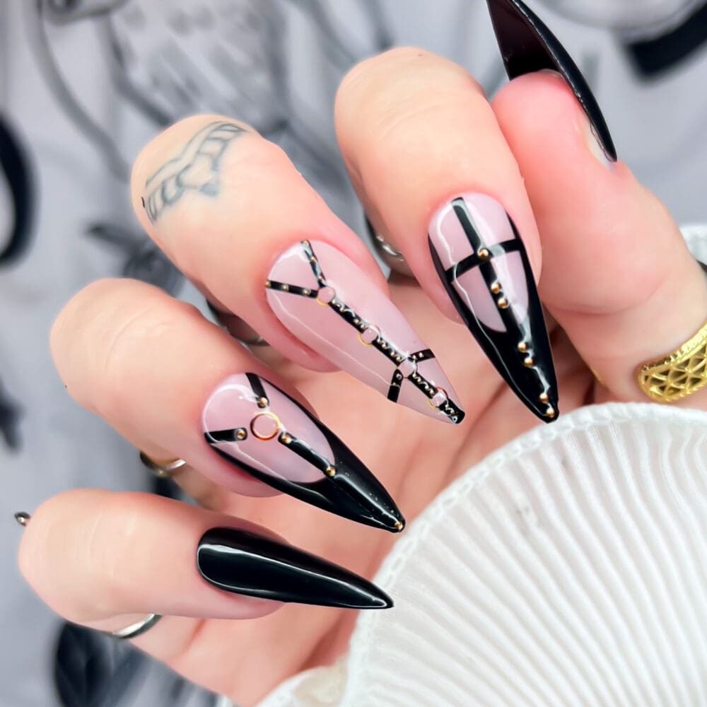 Tie Me Up | Custom Press On Nails