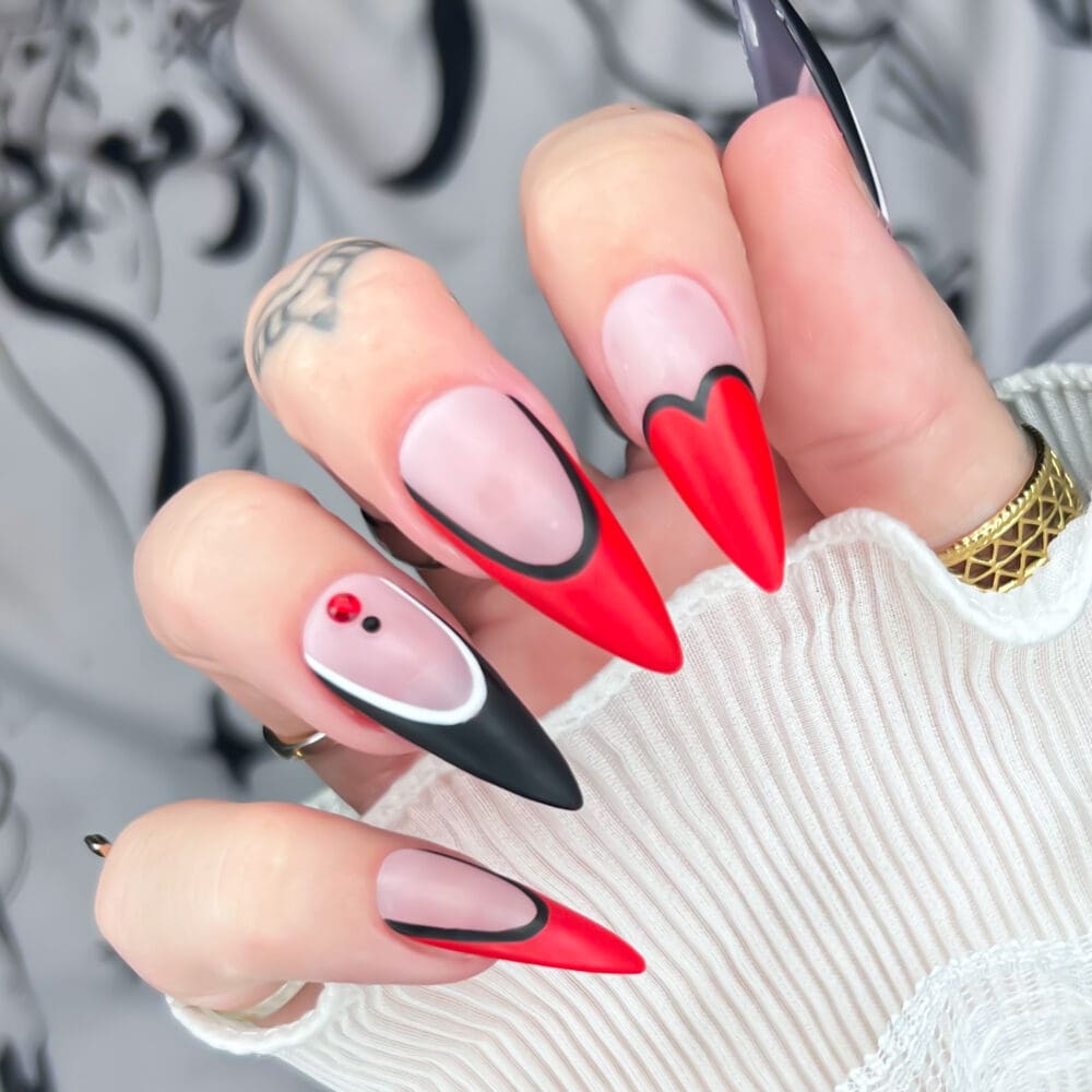 Heart Shaped Box | Custom Press On Nails