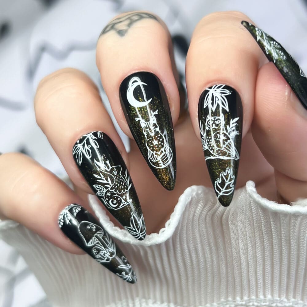 Woodland Witch | Custom Press On Nails